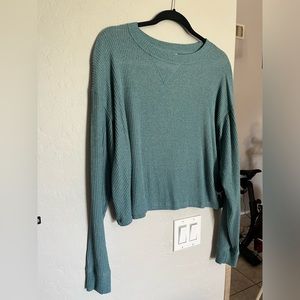 PINK cropped long sleeve.